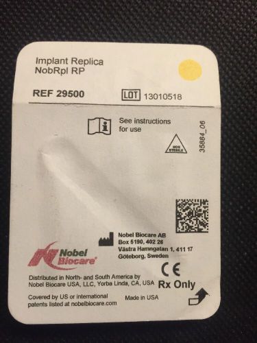 nobel biocare implant replica