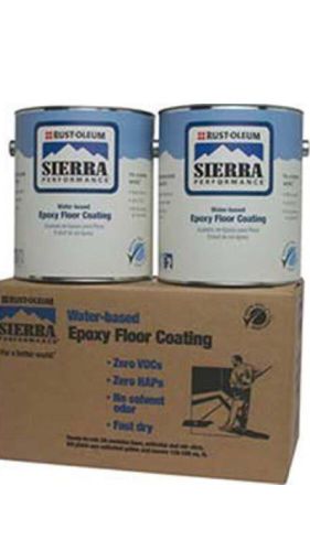 Rust-oleum s40 system 0 voc water-based epoxy floor coating,lot of 2 for sale