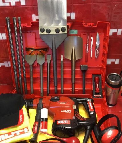HILTI TE 60 PREOWNED, L@@K, MINT CONDITION, STRONG, COFFE MUG EXTRA, FAST SHIP