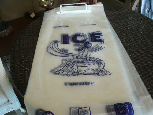 100 20lb. ice bags