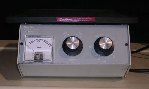 Baxter scientific s/p variable rotator v for sale