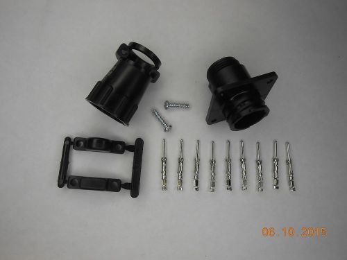 5 TE Connectivity / AMP 206705-1 CPC Receptacle Kit w/ Cable Clamp and Tin Pins