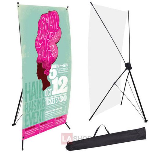 24&#034; x 63&#034; trade show exhibition x banner stand 484 for sale