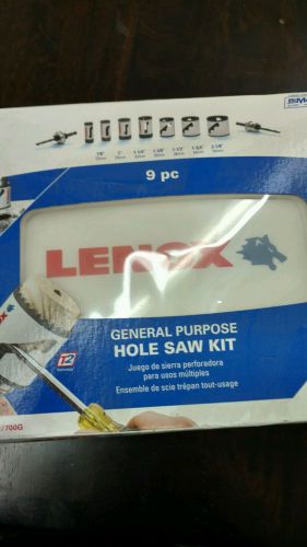 lenox hole saw kit