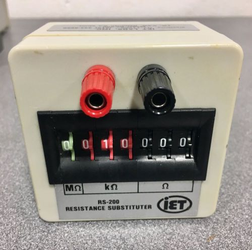 IET RS-200 Resistance Substituter