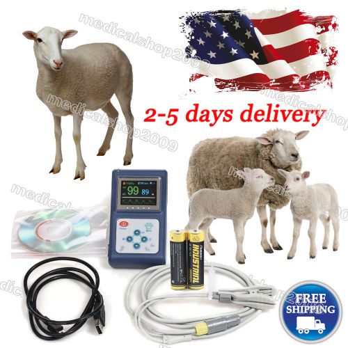 USA SALE! VET Veterinary Use Fingertip Pulse Oximeter, SPO2 Blood Oxygen Monitor