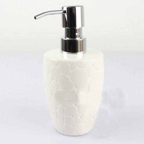 New Beige Ceramic Manual Control Soap Dispenser Hand Sanitizer Machine