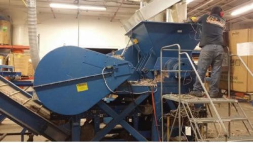 125 hp eldan rasper shredder for sale