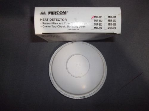 MirCom Heat Detector Series 600 Model: MIR-601