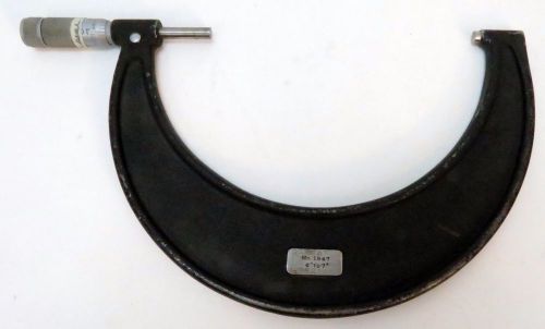 Lufkin 1947 6-7&#034; Blade Outside Micrometer Machinist Tool