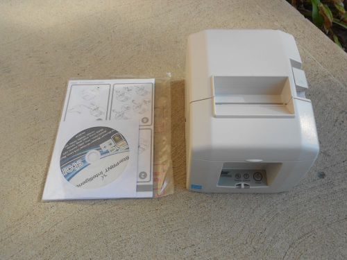 STAR PRINTER MODEL TSP650 II / NEW CONDITION WITH ALL THE CORDS,DISC ETC.