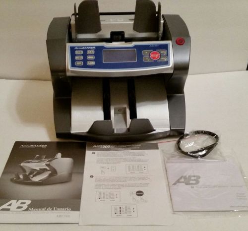 AccuBanker Value Extension Bill Counter And Counterfeit Bill Detector AB5500