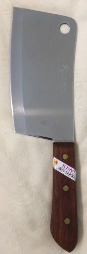 Kiwi-Brand Butchers Knife, Meat Cleaver, 12&#034; X 3-3/8&#034;, Excellent Condition!