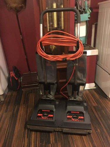 Hoover conquest model c1820 dual commercial bagged vacuum cleaner for sale