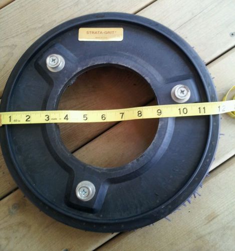 Strata-grit brush, heavy gauge nylon scrubbing wheel, 12&#034; dia. for sale
