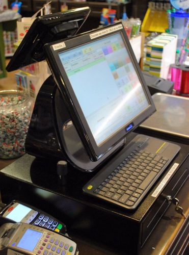 Hanasis all in one system hi-d2550 retail point of sale, touch screen terminal for sale