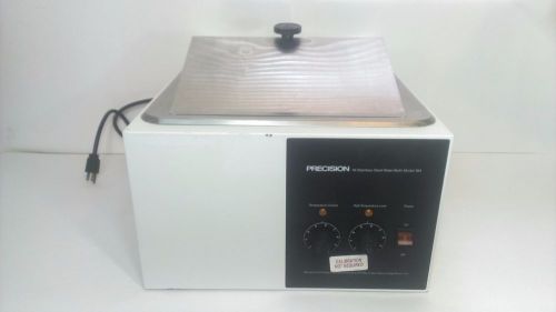 Precision scientific all stainless steel water bath model 184 pre-owned working for sale