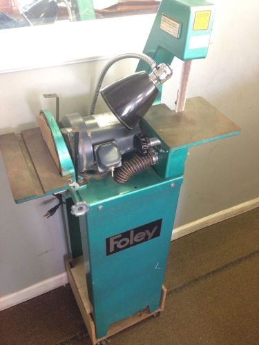 Foley 311 belt sander grinder &#034; excellent condition &#034; for sale