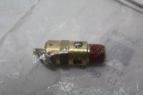 Control Devices ST25-1A125 Brass Air Safety Valve 5A708 New
