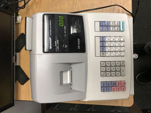 Sharp XE-A203 Thermal Printing High Contrast Cash Register