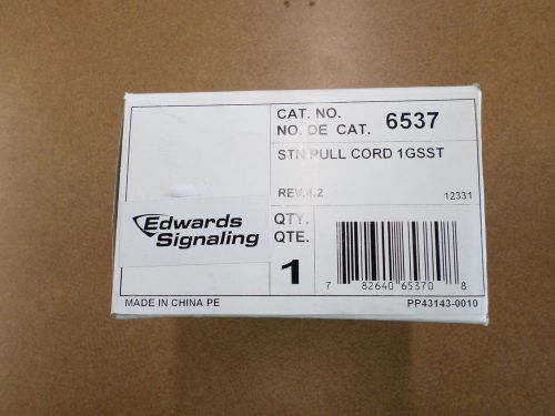 Edwards signaling 6537 emergency pull-cord switch for sale