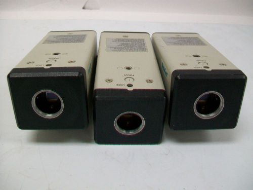 Lot of 3 Javelin Ultrichip CCTV Camera JE7462DC