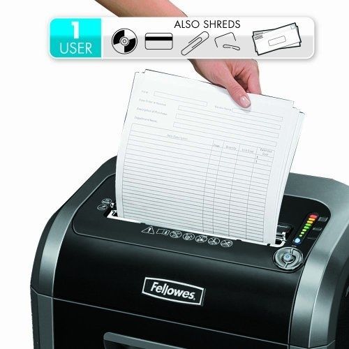 Paper Shredder Sheet Shreds Credit Card CD DVD Mail Staples Crosscut Basket NEW!