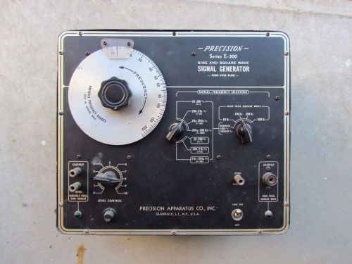 Vintage Precision Signal Generator series E-300 Sine and Square Wave