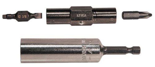 6-in-1 Multi-Bits Screwdriver Power Nut Driver Drill Attachment Magnetic Adaptor