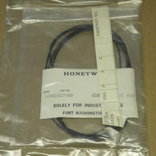 Honeywell chart recorder gear belt lot of 4 (nos 30687537-501) for sale