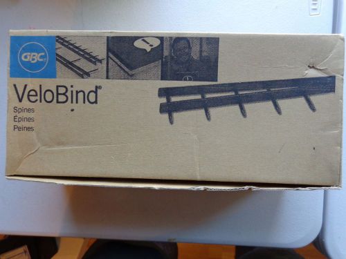 GBC  9741010 Velobind 1&#034;/25MM 11Pin Velobind Strip