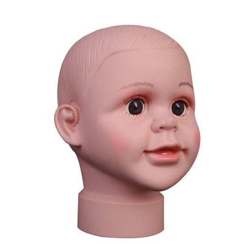 New best PVC Texture MANNEQUIN head 19cm 41cm Head Circumference positioning