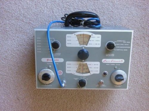 Sico genameter tv-50 signal generator 6 bands ! 100 khz to 900 mhz -nice !! for sale