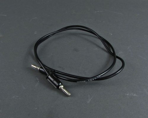 36&#034; Pomona Cable Assembly 1985-36 Black Banana Plug to plug