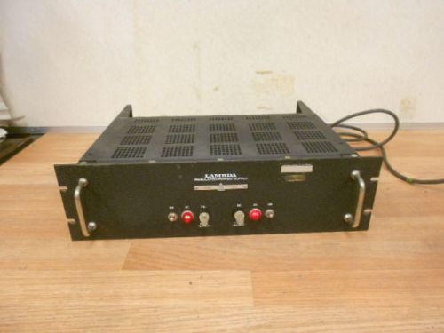 LAMBDA C-481 Regulated Power Supply WORKING Free Shipping ! Great Deal !!