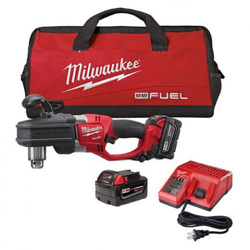 Milwaukee 2707-22 M18 FUEL™ HOLE HAWG® 1/2&#034; Right Angle Drill Kit