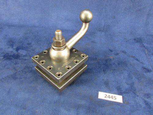 Enco USA 2-1/2&#034; Four-Way Indexing Tool Post 1S2 Very Nice! (#2445)