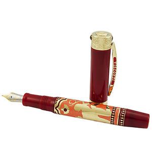 Visconti Erotic Art Pen Kamasutra Ltd Ed Medium Nib Fountain Pen 735ST03PD