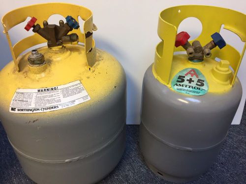 Refrigerant Recovery Reclaim Cylinder Tanks (Pair)