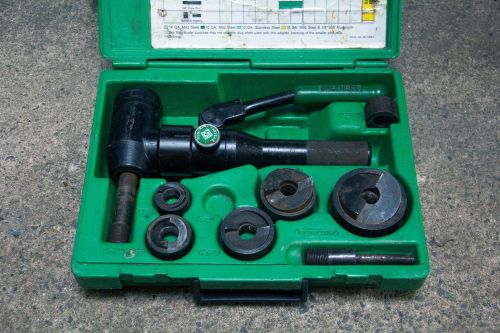 Greenlee 7906sb quick draw 90 hydraulic punch driver and kit for sale