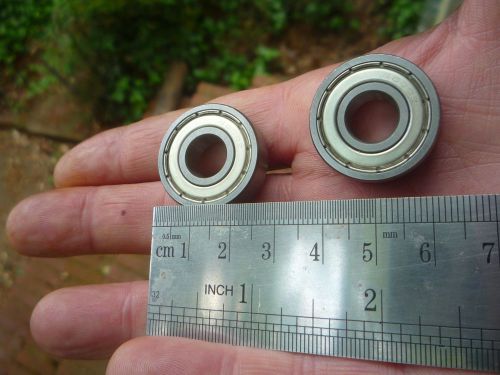 HEIDELBERG WINDMILL 10X15 10mm ID FORM ROLLER BEARINGS NEW SET OF 2 LETTERPRESS