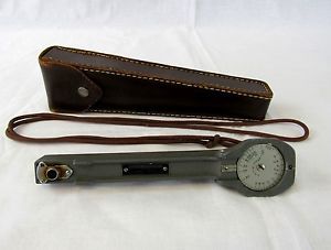 Meyer Opticraft Field Range Finder Vintage with Leather Case SW Bell TelCo