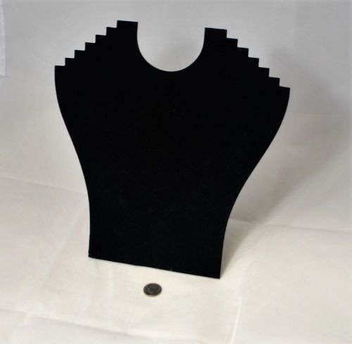 black velvet Necklace display holder US Seller