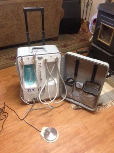 portable dental or dental hygiene unit with compressor