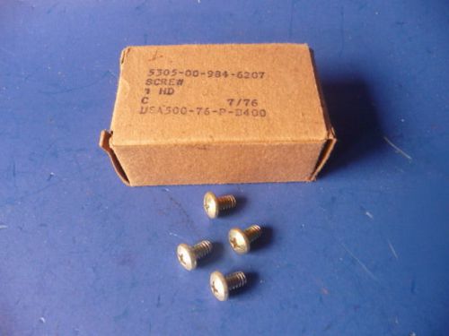 100 1bx aircraft screw,machine 5305-00-984-6207 military ms35206-260 for sale