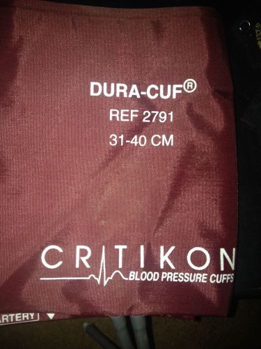 Critikon Dura-Cuf Blood Pressure Cuff Large Adult (31-40cm)-ref 2204