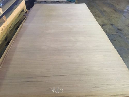 Wood Veneer Walnut 98x48 1 Piece 20Mil Paper Backed &#034;EXOTIC&#034; FEN W6