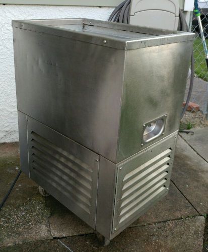Stainless steel ice bin cooler w/cold plate for sale