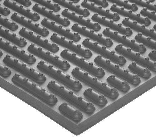 Ergomat Natural Rubber Anti-Fatigue Mat, for Wet Environments, 4 Width x 6 x