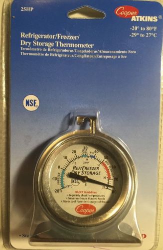 Cooper atkins 25hp haccp refrigerator/freezer/dry storage thermometer for sale